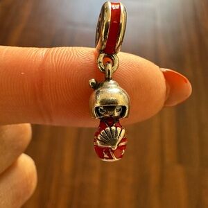 RETIRED Pandora Charm - Japanese Doll Dangle